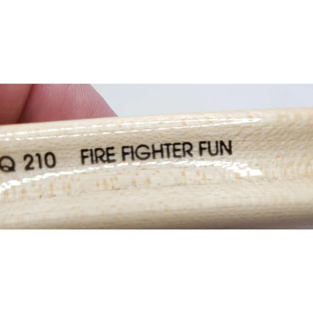 DOTS Firefighter Fun Fireman First Responder Firefighter Q210 Rubber Stamp